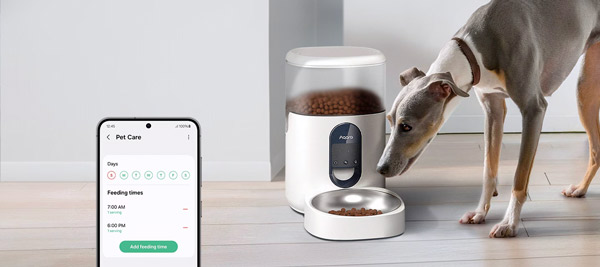 MTF Shop Samsung Klimaanlage Wärmepumpe Österreich | Sorgen Sie für das Wohlbefinden Ihrer Haustiere mit smarter Temperaturregelung und automatisierter Fütterung, alles zentral in einer App für Ihr Zuhause.