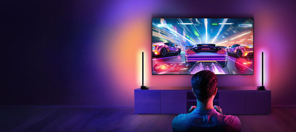 MTF Shop Samsung Klimaanlage Wärmepumpe Österreich | Smarte Lichtsteuerung und Klimatisierung für das perfekte Gaming-Erlebnis, bequem steuerbar über die Samsung SmartThings App für maximalen Komfort zu Hause.